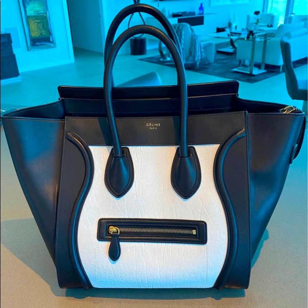 100% Authentic designer handbag by Céline.